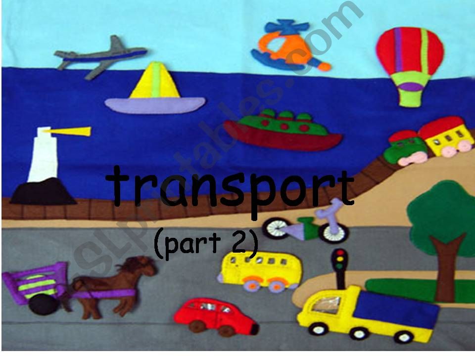 transport (second part) powerpoint