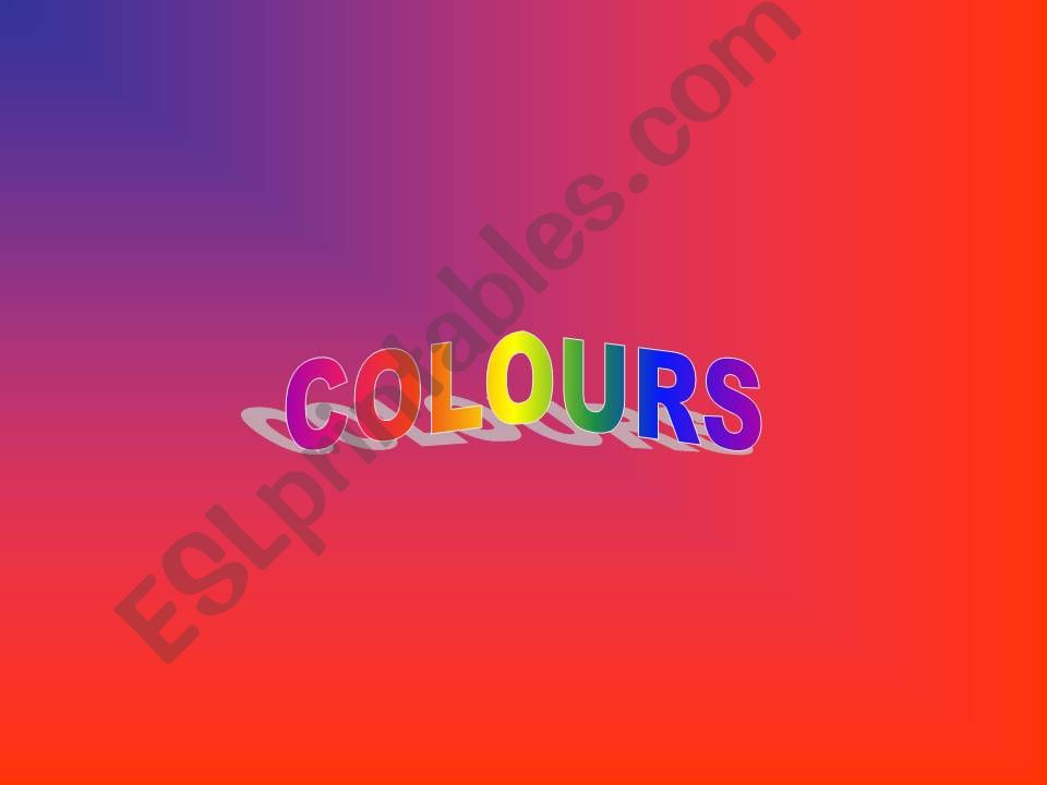 Colours powerpoint