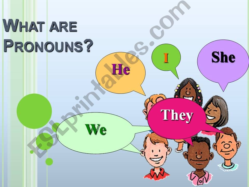 Pronoun powerpoint
