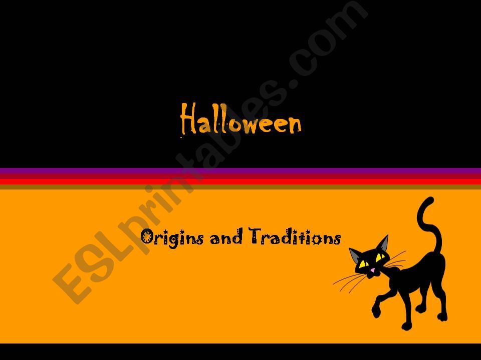 Halloween Presentation powerpoint