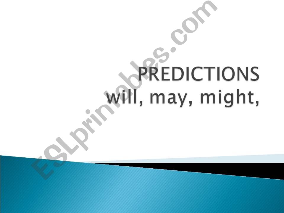 Predictions powerpoint