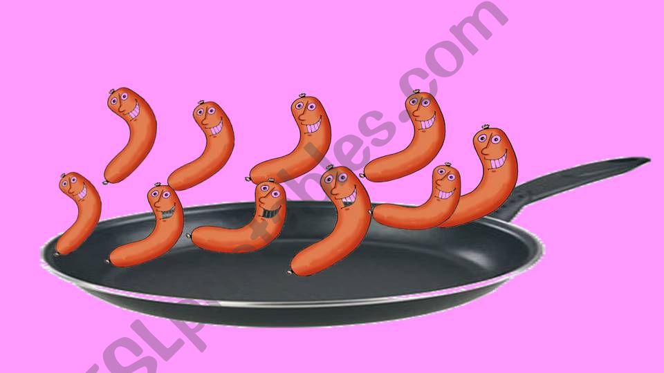 Ten Fat Sausages powerpoint