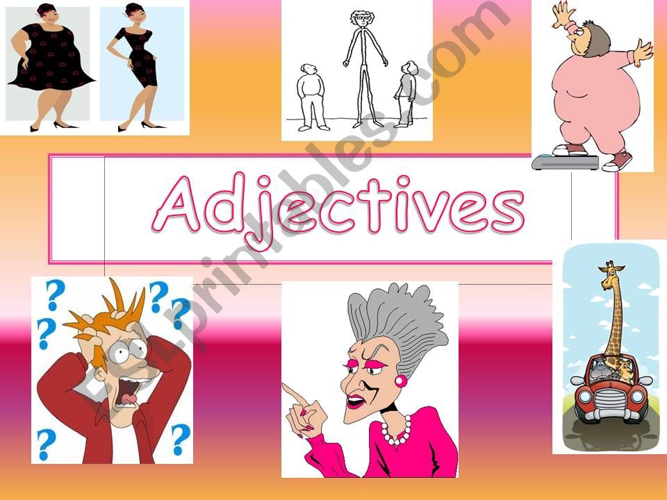 adjectives powerpoint