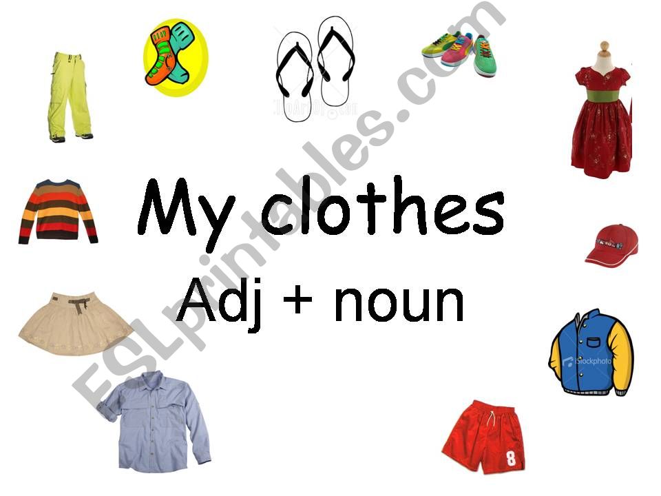 clothes powerpoint