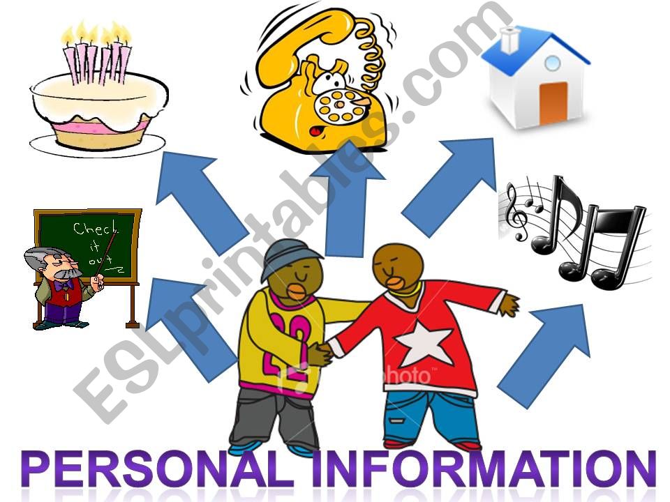 personal information powerpoint