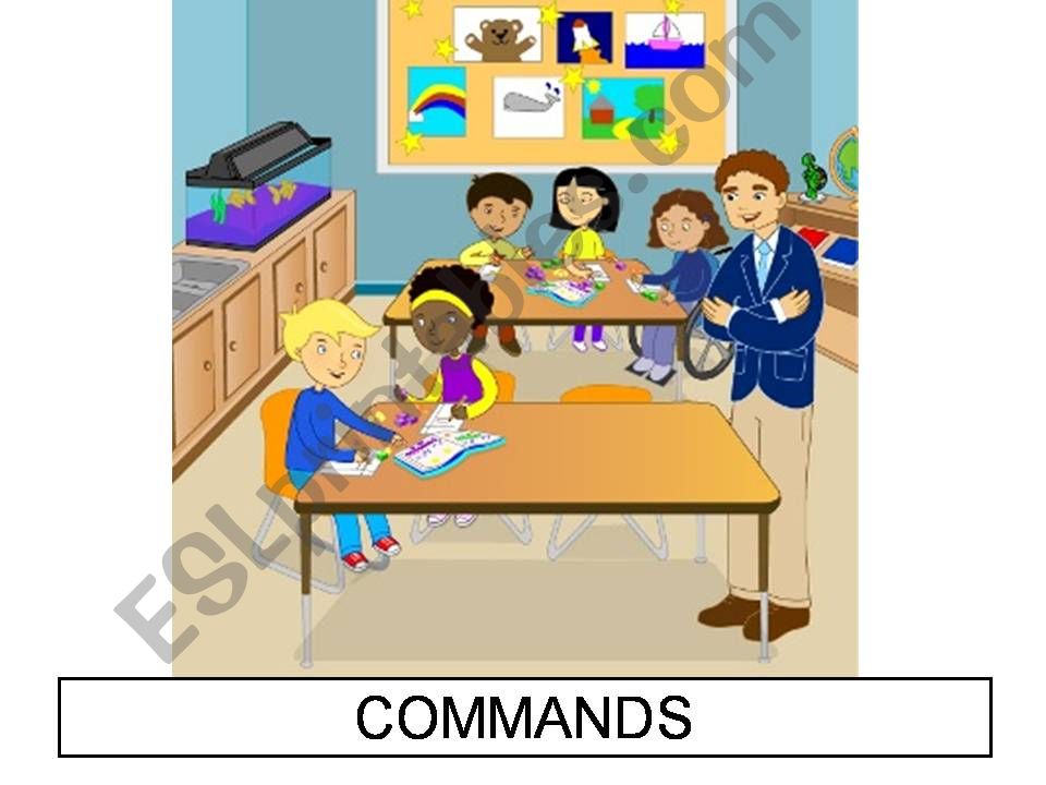 CLASSROOM COMMANDS powerpoint