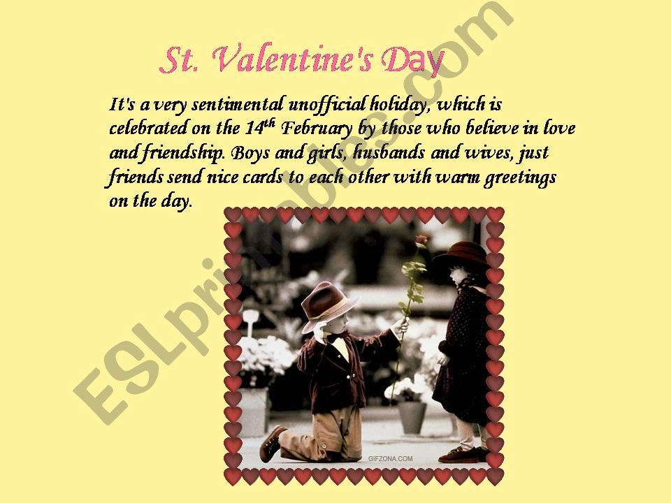 St. Valentine´s Day powerpoint