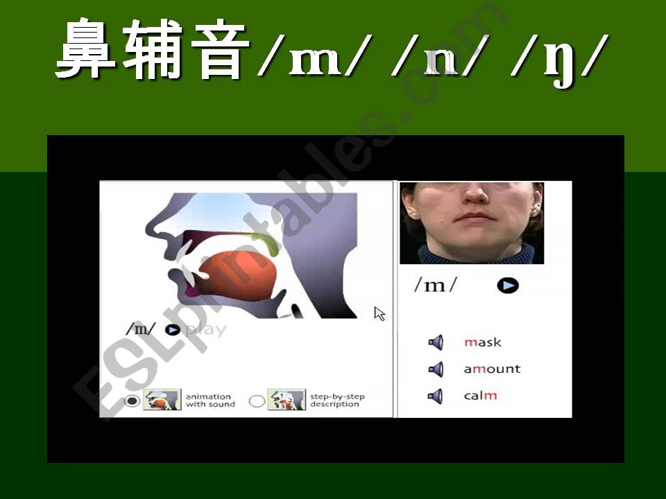 /m//n/ pronunciation powerpoint