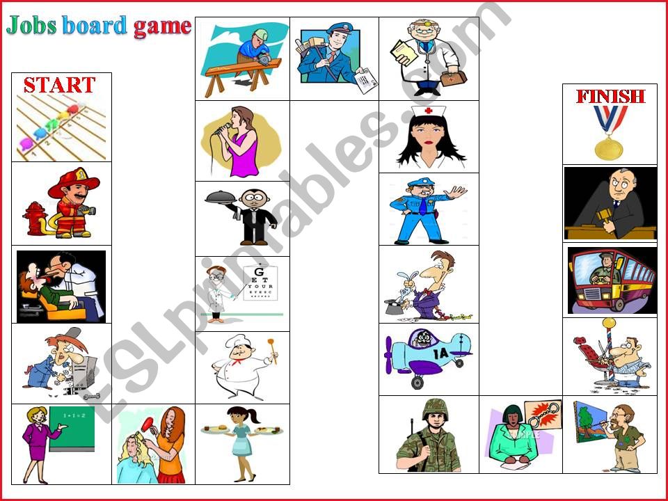 Jobs Board Game powerpoint