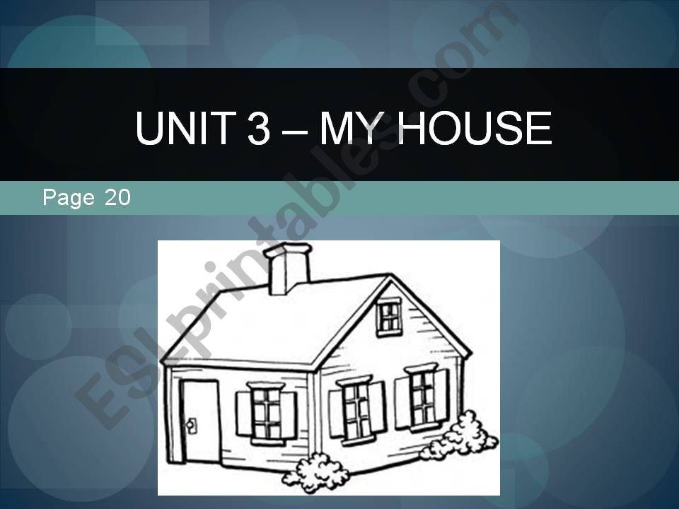 Parts of the house powerpoint