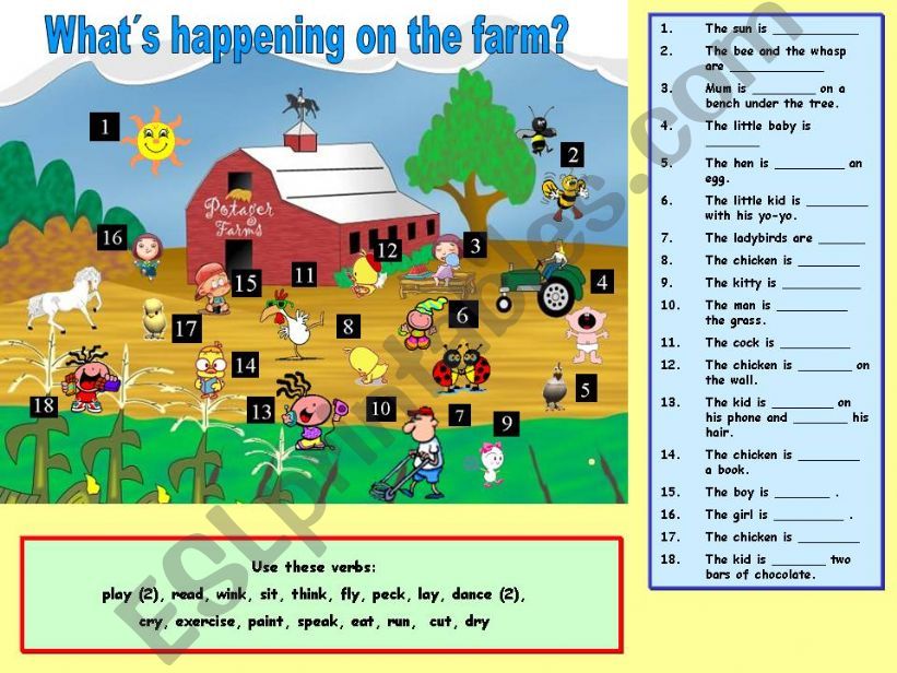  Whats hapenning on the farm?
