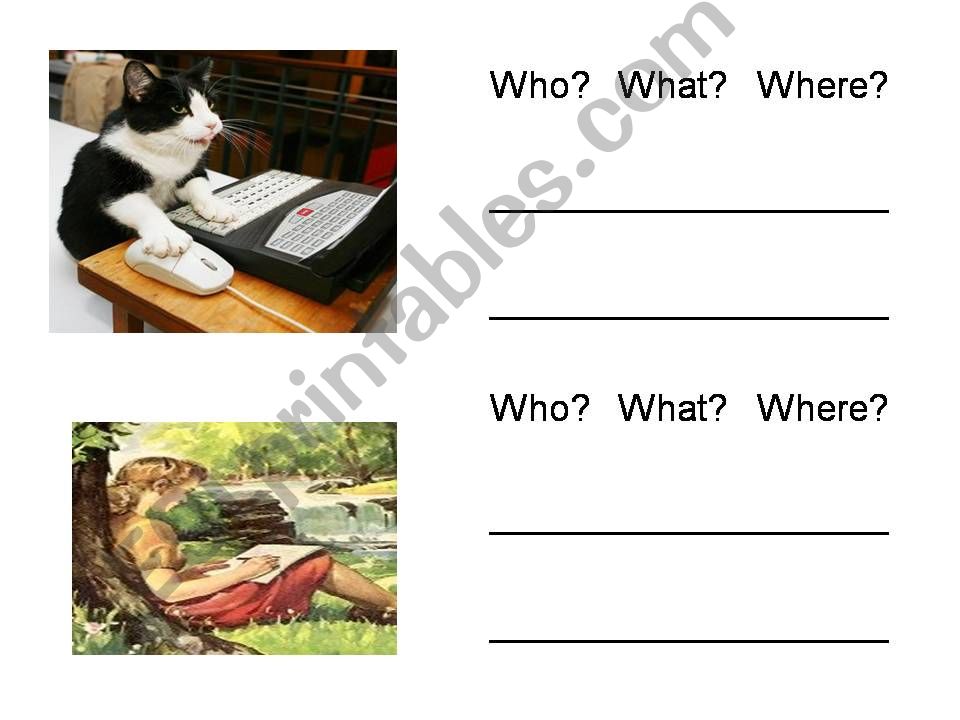 describe the pictures powerpoint