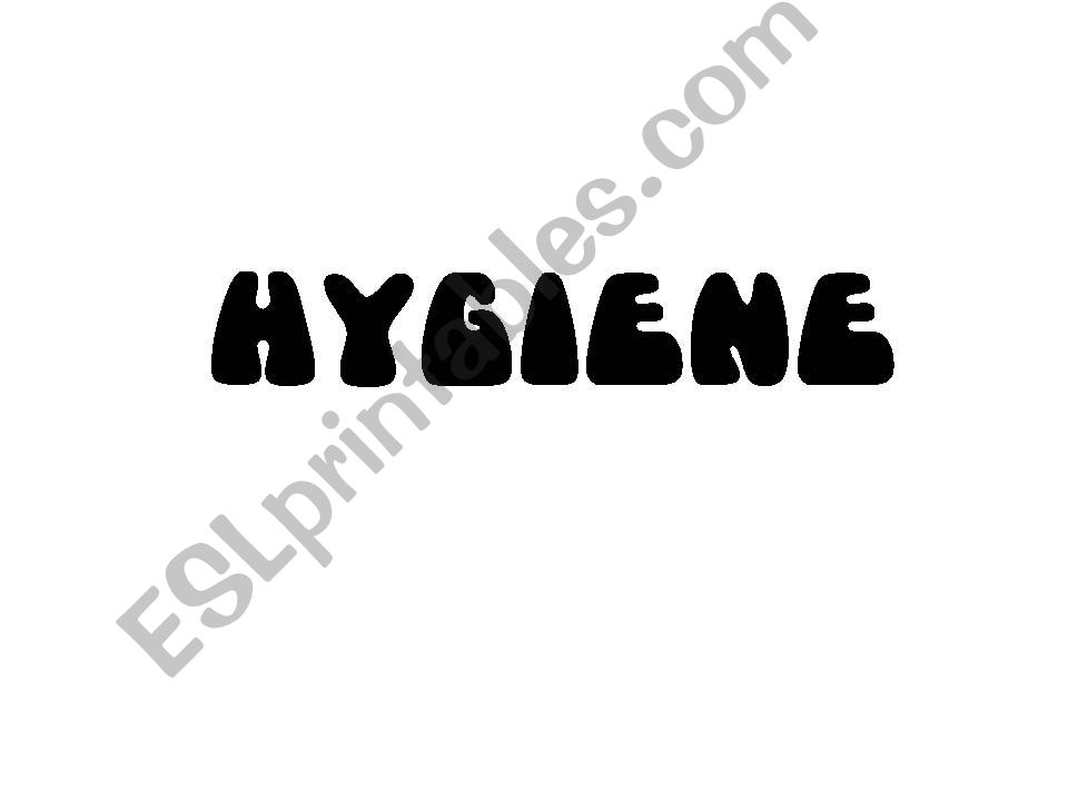 Hygiene powerpoint