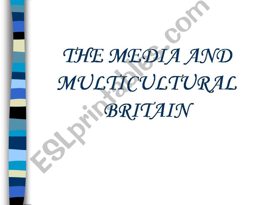 Multicultural Britain powerpoint