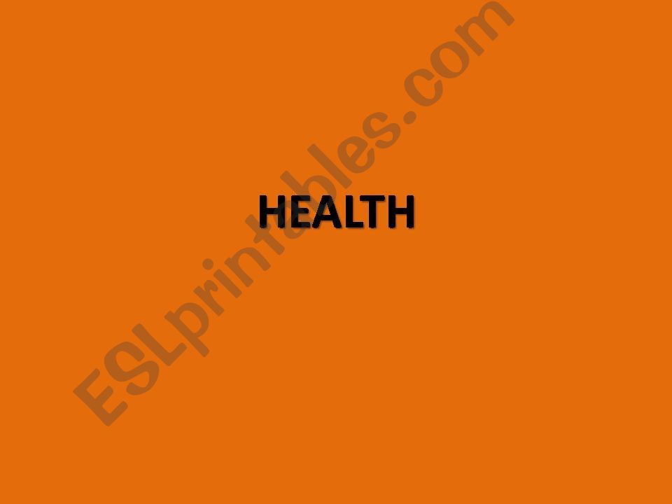 Health powerpoint