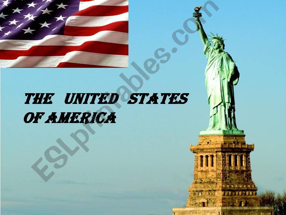 The United States of America powerpoint