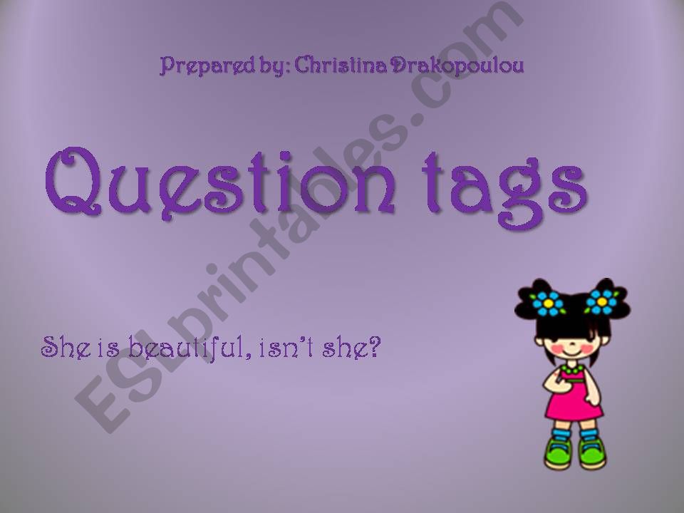 Question Tags powerpoint