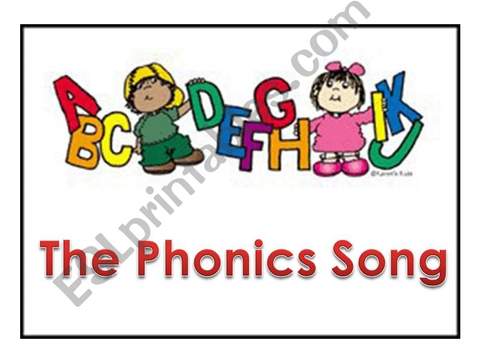 The Phonics Song powerpoint