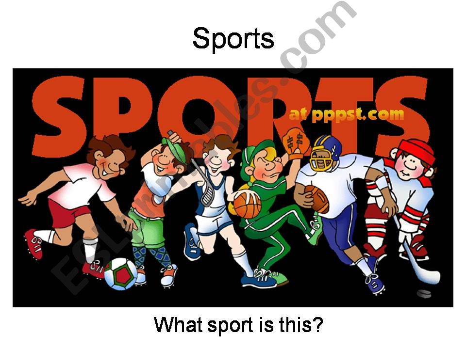 Sports powerpoint