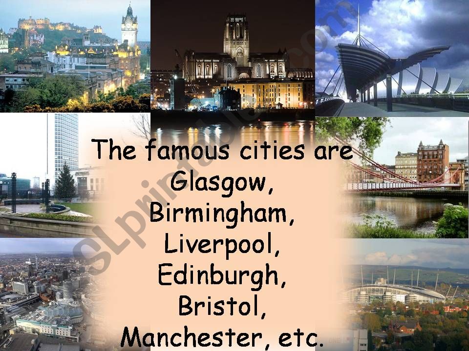 UK. Part 2. Famous Cities. Glasgow