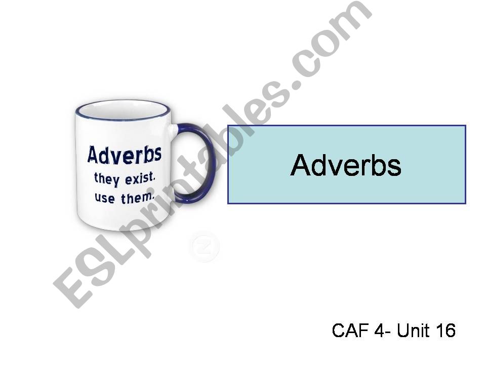 Adverbs powerpoint