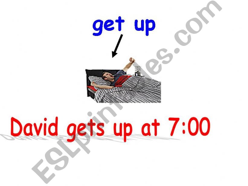 daily activities powerpoint