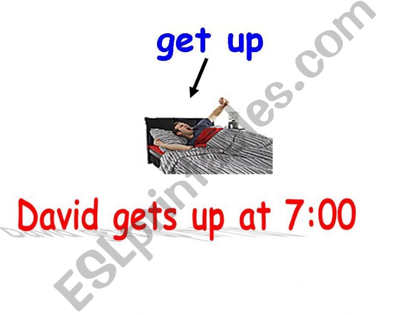 daily activities powerpoint