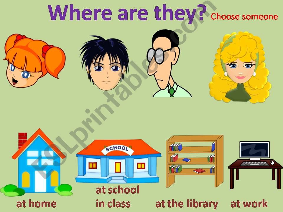 Where are they? powerpoint
