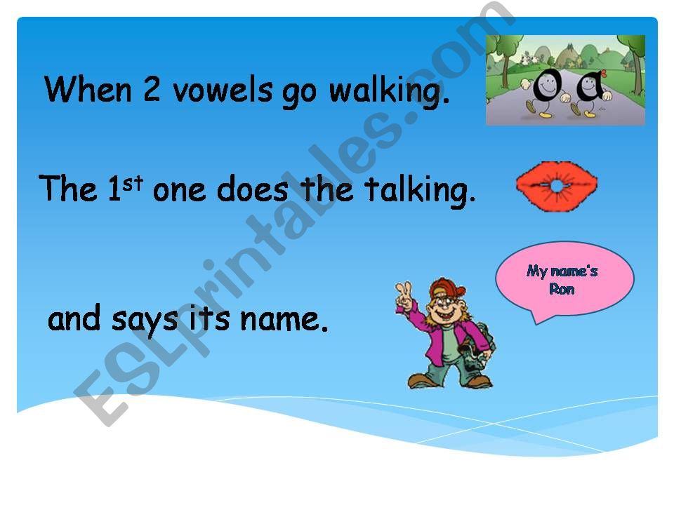 vowel combinatins powerpoint