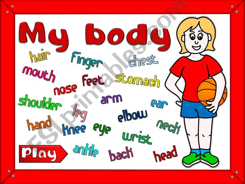 My body - game (1) powerpoint