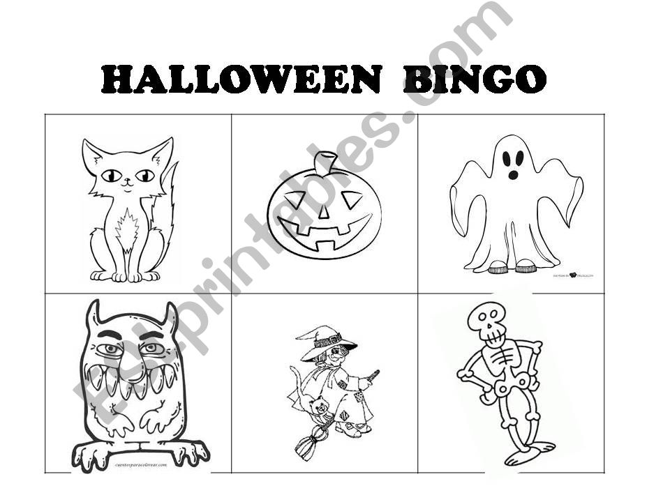 Halloween Bingo powerpoint