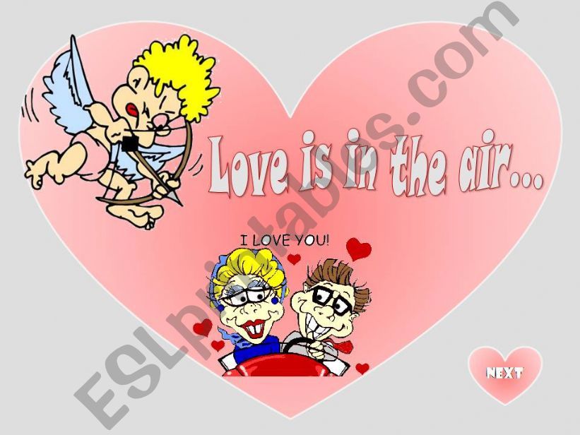Love is in the air... powerpoint
