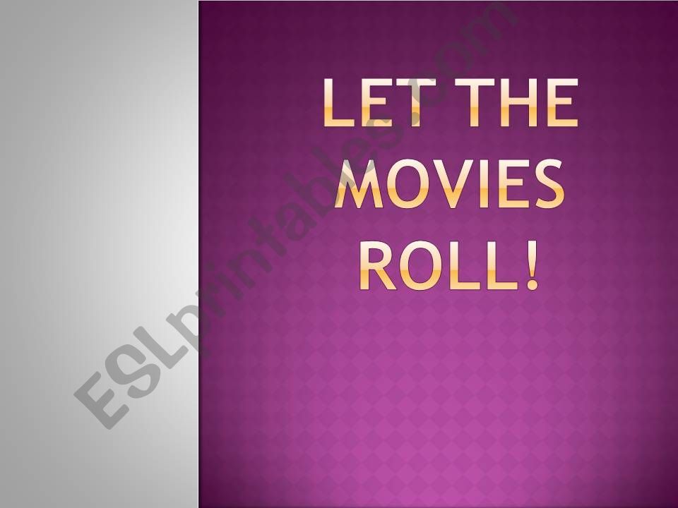 Movie genre powerpoint