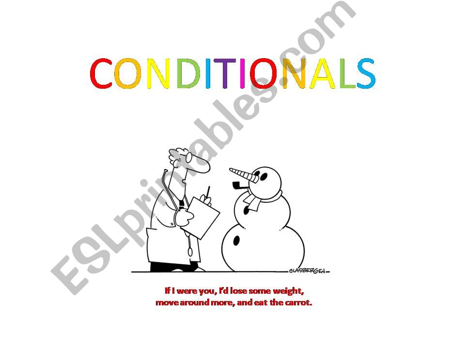 Conditionals powerpoint