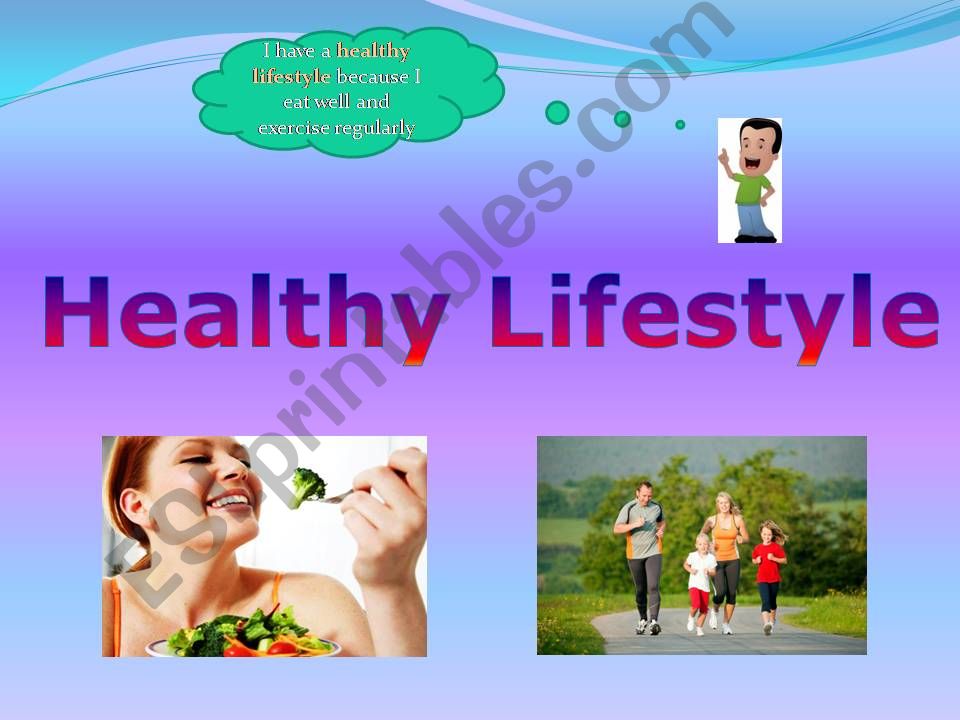 Healthy Lifestyle powerpoint