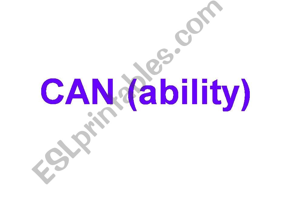 can (ability) powerpoint
