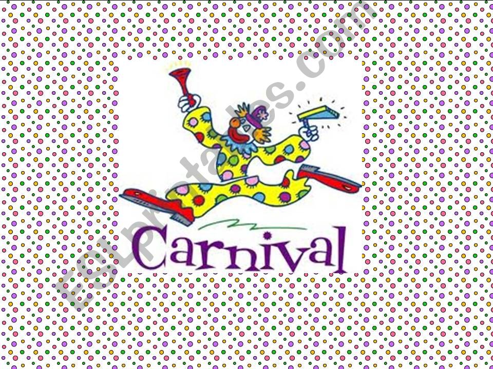 Carnival Costumes powerpoint