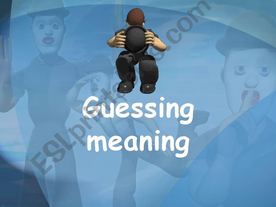 Contextual Clues powerpoint