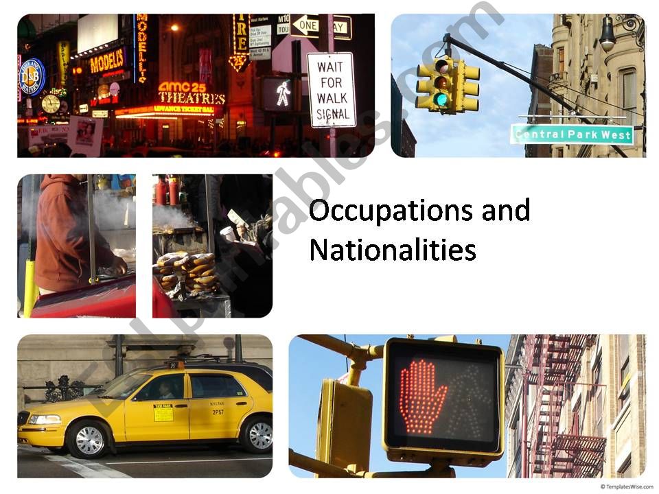 Famous peoples nationalities powerpoint
