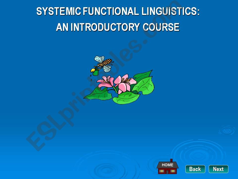sistemic functional linguistics