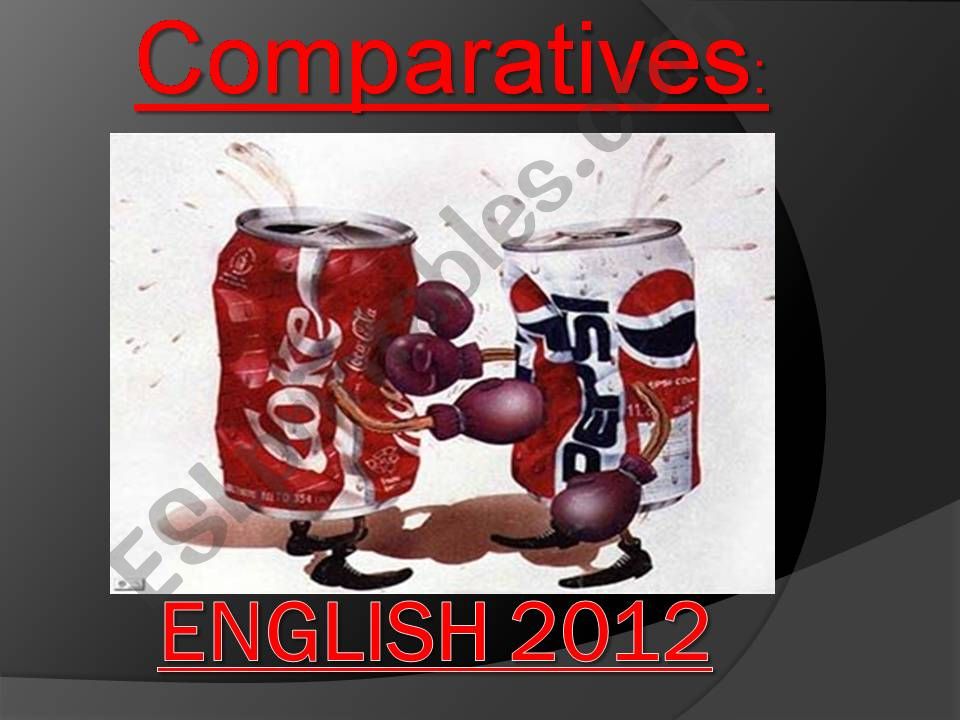 Compartives- powerpoint