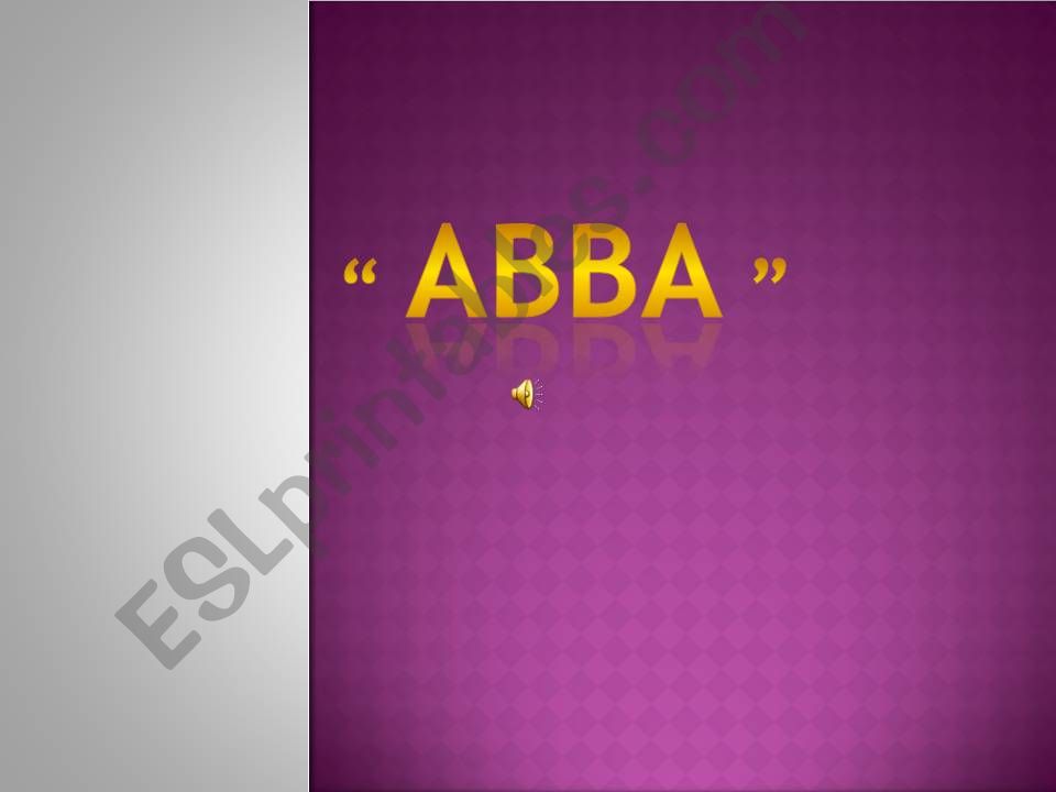 ABBA powerpoint