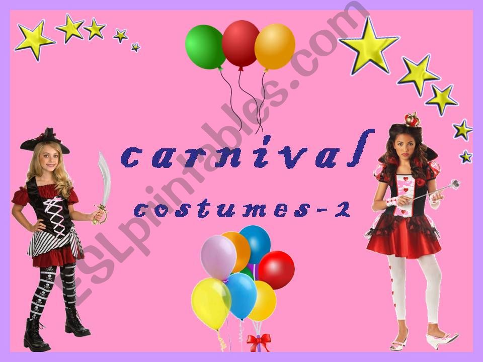 CARNIVAL COSTUMES - Part 2 (with SOUND)