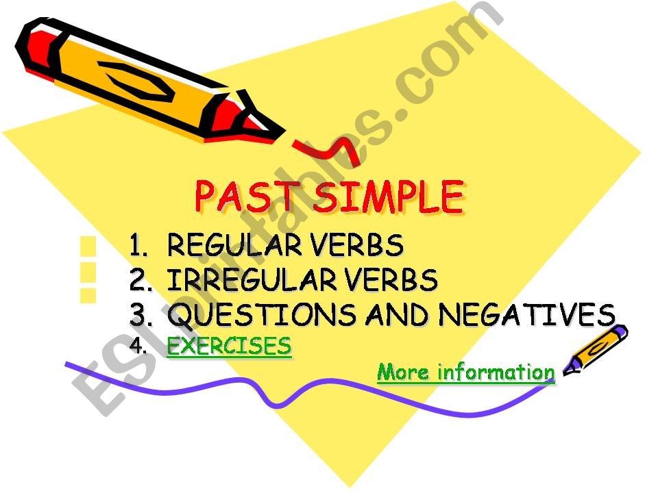 past simple powerpoint