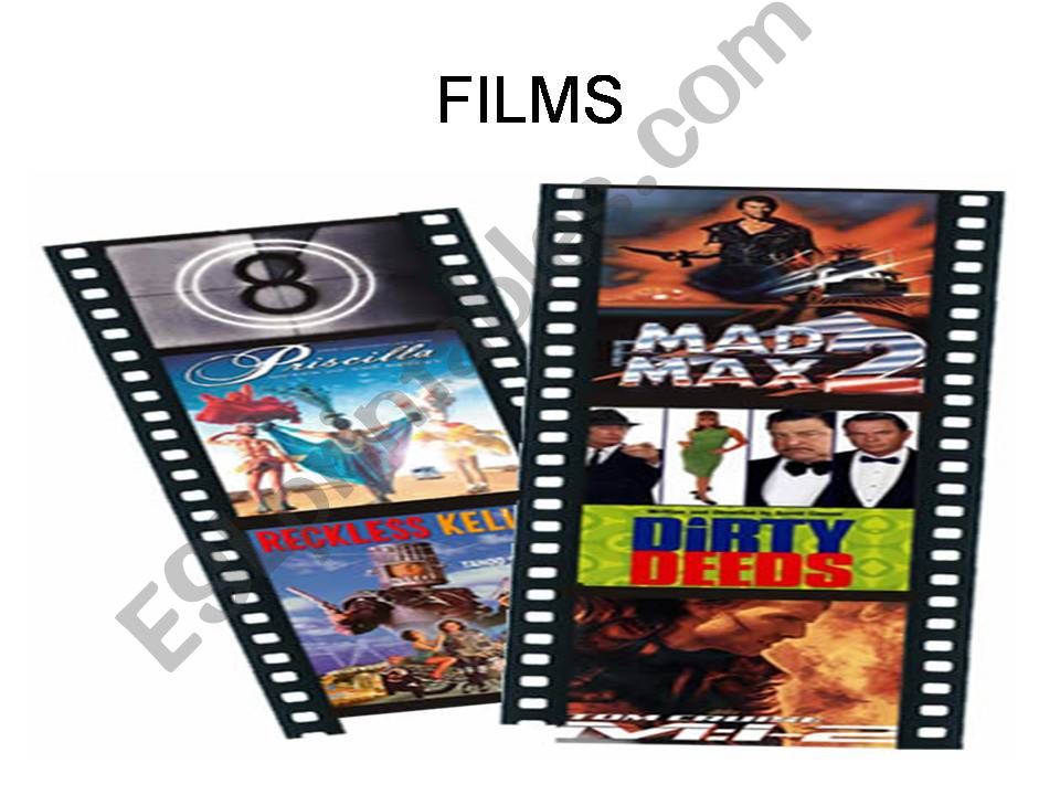 Types of films powerpoint