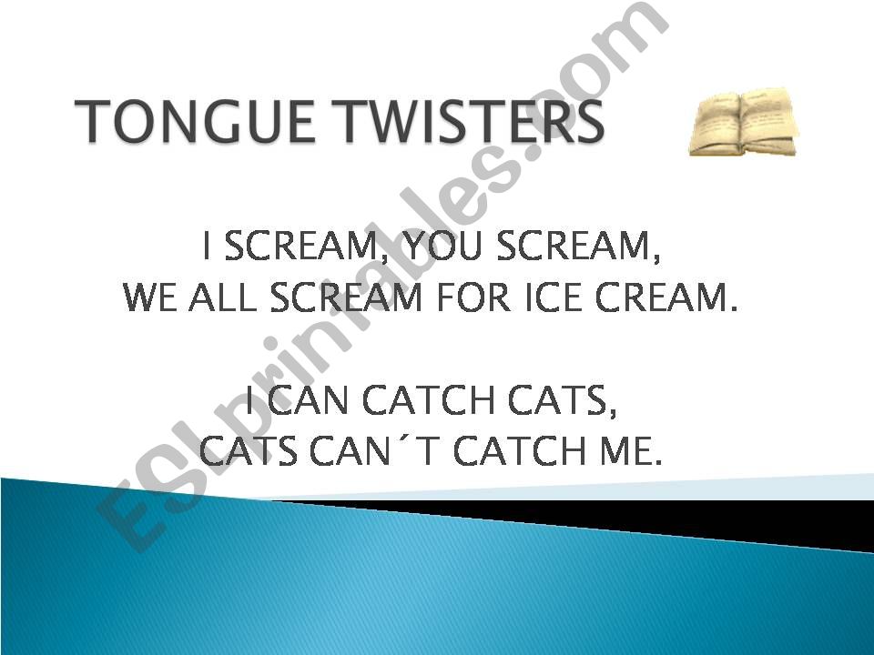 Tongue twisters powerpoint