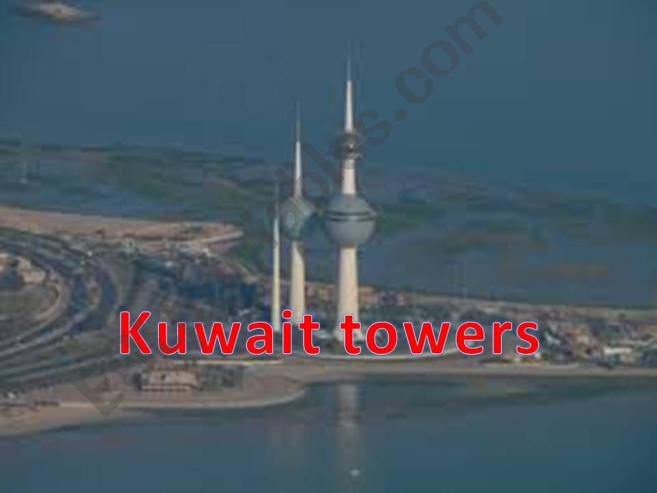 Kuwait Towers powerpoint