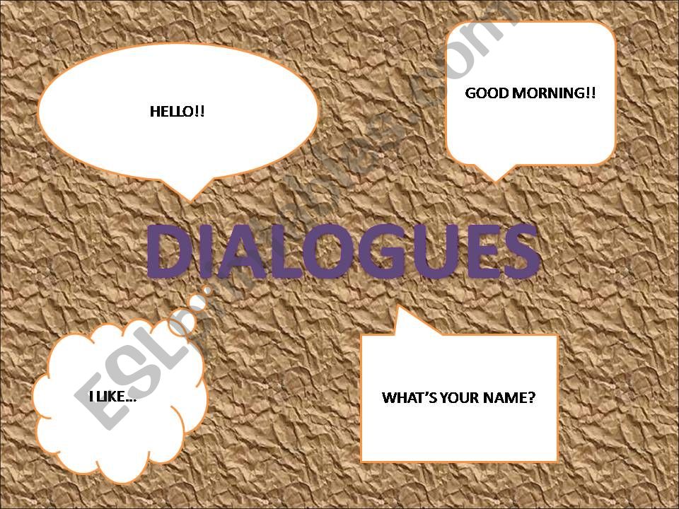 dialogues powerpoint
