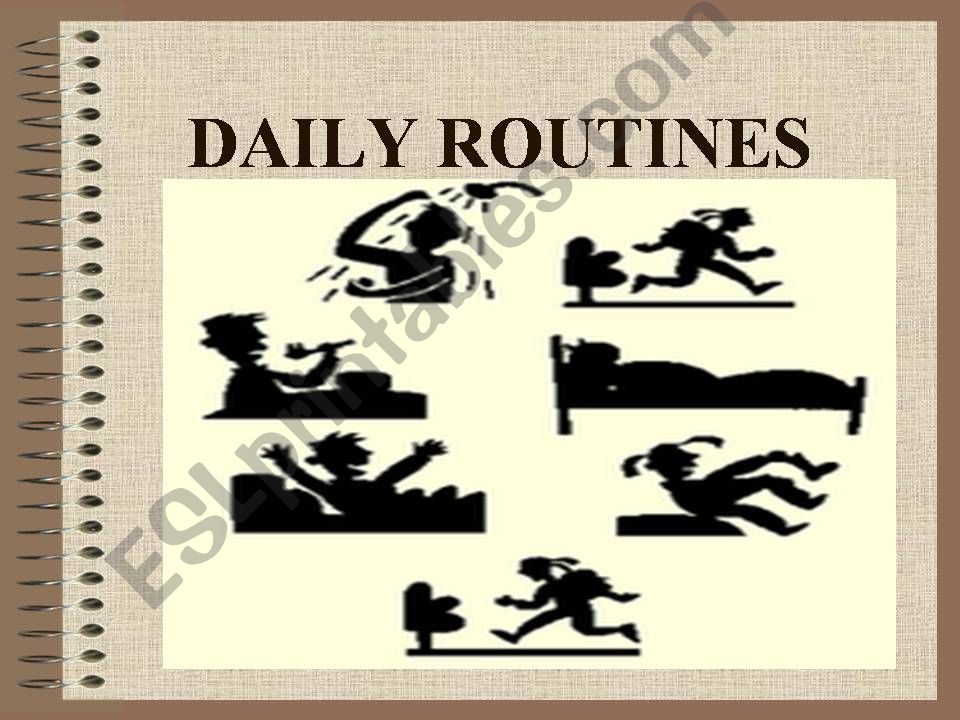 Daily routines powerpoint