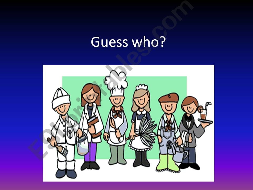 Guess who? powerpoint